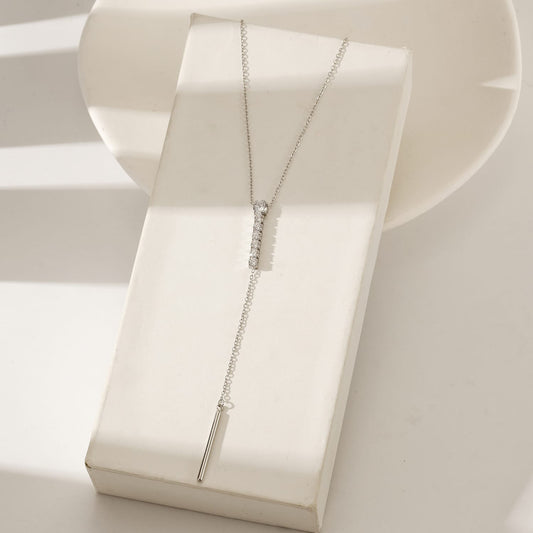 Necklace Cylinder Zirconia